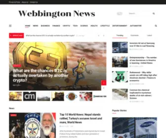 Webbingtonnews.com(webbingtonnews) Screenshot