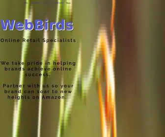 Webbirds.org(Online Retail Specialists) Screenshot