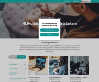 Webbkurshlr.se(HLR-kurs och utbildning) Screenshot