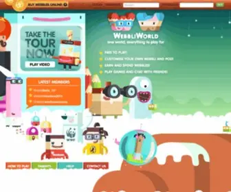 Webbliworld.com(One world) Screenshot