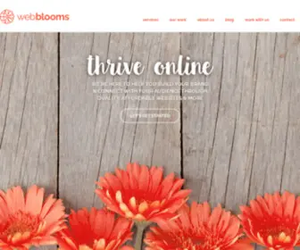 Webblooms.com(Quality, Affordable Websites) Screenshot