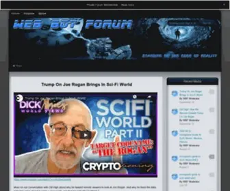 Webbotforum.com(Webbot Forum Community) Screenshot