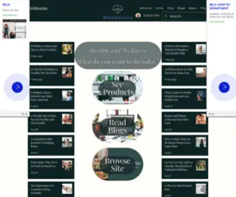 Webboxinc.com(Health And Wellness) Screenshot
