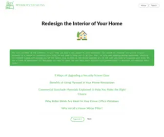 Webboyzdesigns.com(Redesign the Interior of Your Home) Screenshot