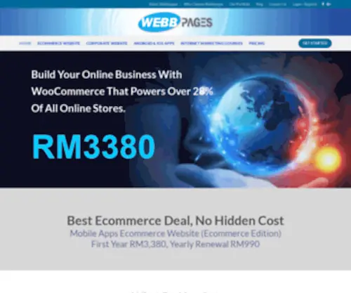 Webbpages.com.my(Webbpages Malaysia) Screenshot