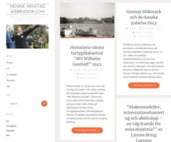 Webbsidor.com(Henrik Arnstad) Screenshot
