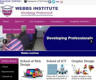 Webbsinstitute.com(Colleges offering archicad) Screenshot