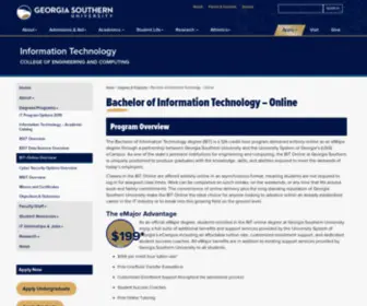 Webbsit.org(Georgia Southern University) Screenshot