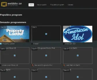 Webbtv.se(Alla TV) Screenshot