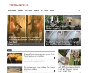 Webbuzznews.com(Best Site Suits Your Interests) Screenshot