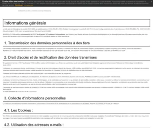 Webcadeaux.fr(Webcadeaux) Screenshot