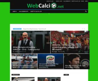 Webcalcio.net(Webcalcio) Screenshot