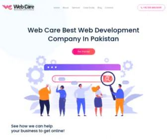 Webcare.com.pk(Webcare) Screenshot