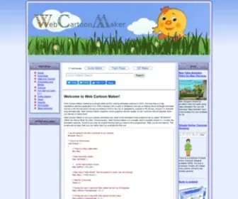 Webcartoonmaker.com(Web Cartoon Maker) Screenshot