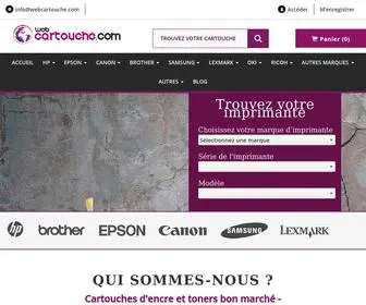 Webcartouche.com(Boutique de Cartouches d) Screenshot