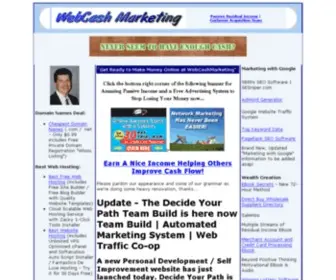 Webcashmarketing.com(WebCash Marketing) Screenshot