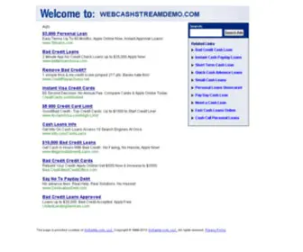 Webcashstreamdemo.com(Web Cash Stream) Screenshot