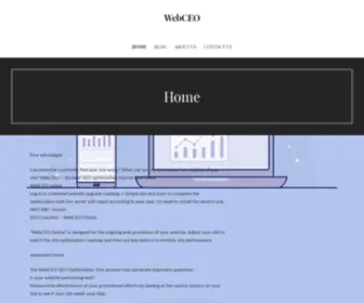 Webceo.hk(SEO) Screenshot