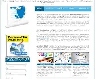 Webceo.in(Web Designing in Goa) Screenshot