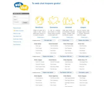 Webchat.com.es(Chat web online) Screenshot
