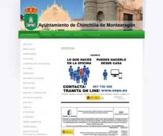 Webchinchilla.com(Monte-Aragón) Screenshot