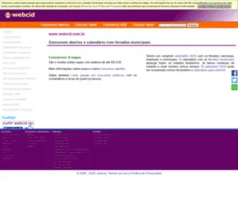 Webcid.com.br(Serviços) Screenshot