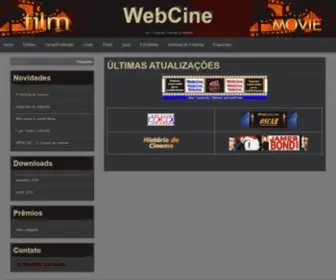 Webcine.com.br(Seu Canal de Cinema na Internet) Screenshot