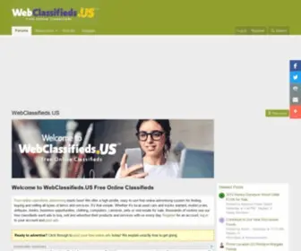 Webclassifieds.us(Free Classifieds) Screenshot