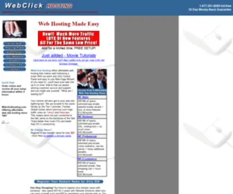 Webclickhosting.com(Web Click Hosting) Screenshot