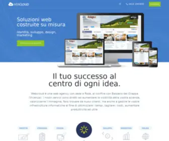 Webcloud.it(Sviluppo siti web e assistenza informatica a Rosà (Vicenza)) Screenshot