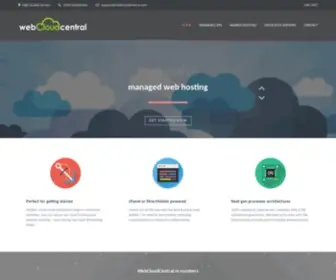 Webcloudcentral.com(Cloud Web Hosting) Screenshot