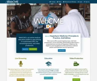 Webcme.net(Customized Online CME) Screenshot