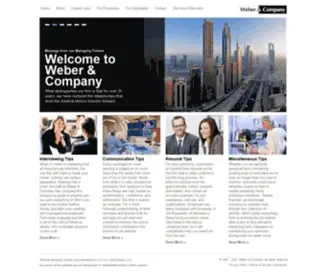 Webco.cc(Weber and Company) Screenshot