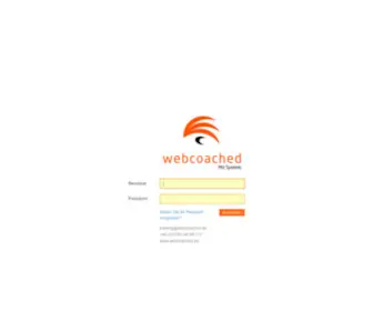 Webcoachedtraining.de(Webcoached Training Panel) Screenshot