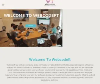 Webcodeft.com(Webcodeft Pvt Ltd) Screenshot