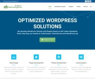 Webcodingplace.com(WordPress Development & Customization) Screenshot