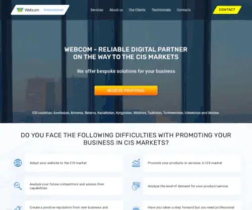 Webcom-International.com(Webcom) Screenshot