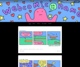 Webcomicname.com(Webcomic name) Screenshot