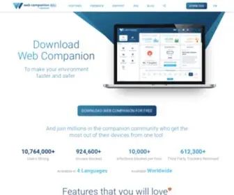 Webcompanion.com(Web Companion by Adaware) Screenshot