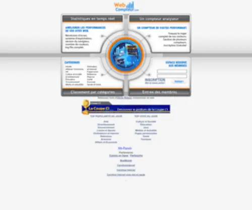 Webcompteur.com(Francité) Screenshot