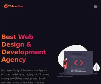 Webcrafton.com(Best Web Design & Development Agency) Screenshot