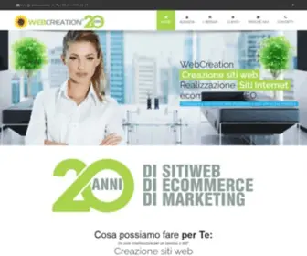 Webcreation.it(Creazione siti web) Screenshot