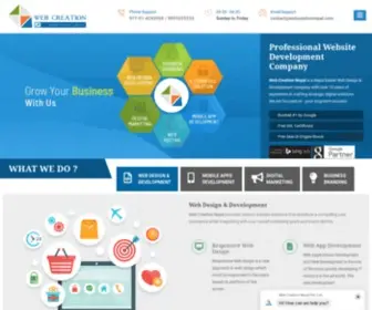Webcreationnepal.com(Web Design) Screenshot