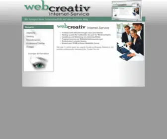 Webcreativ.com(Webcreativ Internet) Screenshot