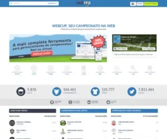 Webcup.com.br(Seu gerenciador de campeonatos online gratuito) Screenshot