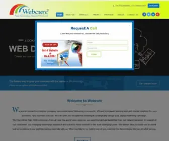 Webcure.in(Best Website Designing company in Kanpur India) Screenshot