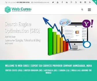 Webcures.net(Web Cures Digital Marketing Agency & Online Advertising & Internet Marketing Services) Screenshot