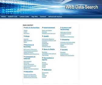 Webdatasearch.com(Web Data Search) Screenshot