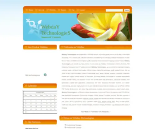 Webday.co.in(Webday Technologies for PHP ASP.Net C#.Net Web Application & Website Designing Customized Software Development & SEO) Screenshot