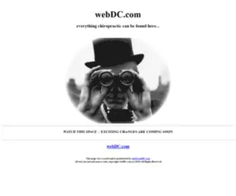 Webdc.com(Chiropractic) Screenshot